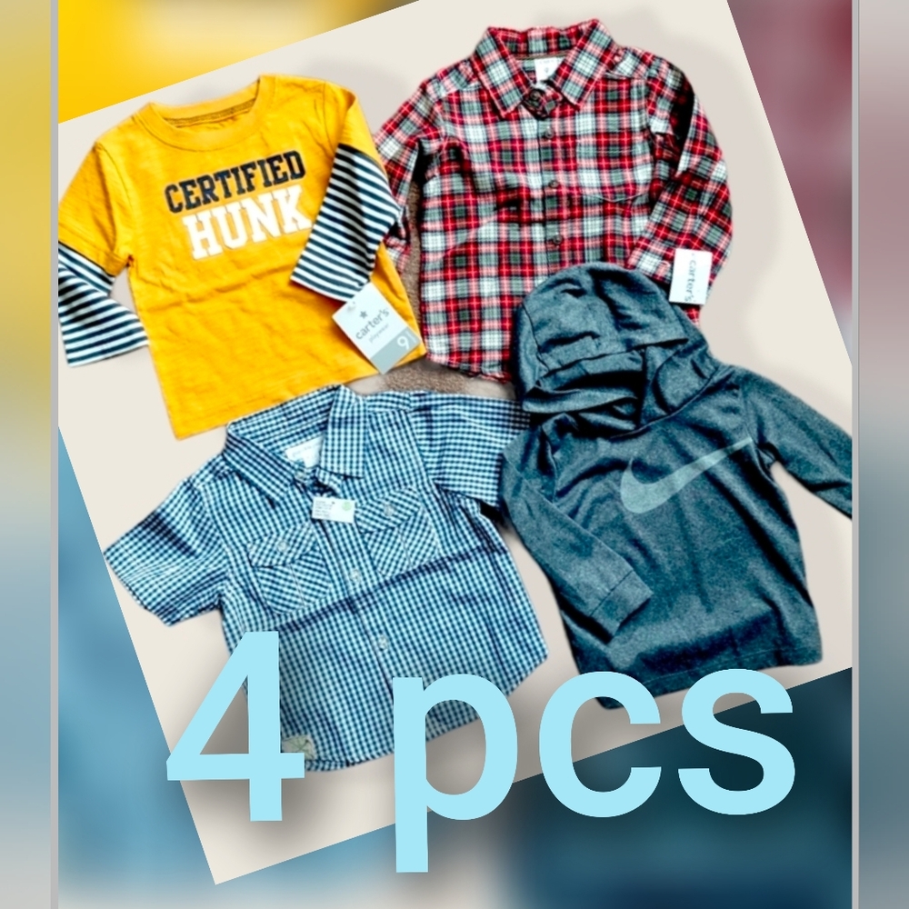-Nike, Carter's 4pc bundle